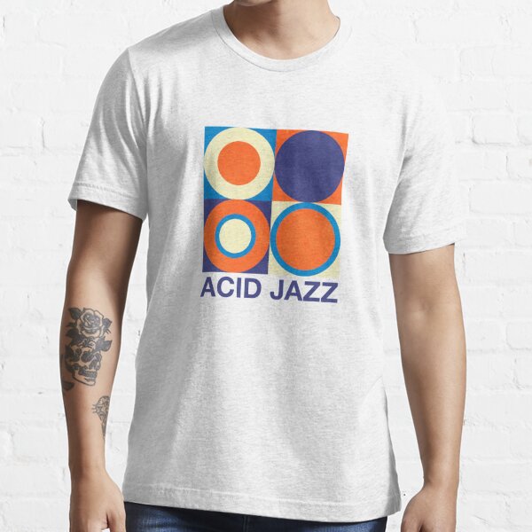 Retro Acid Jazz Vintage Essential T-Shirt for Sale by Amir Abou