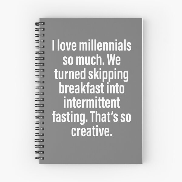 Item preview, Funny intermittent fasting millennial  designed and sold by PERsonalthreads.