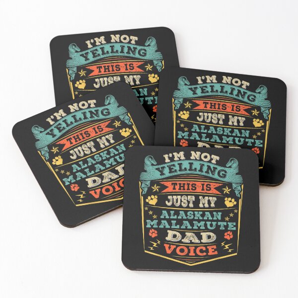 Item preview, Funny My Alaskan Malamute Dog Dad Papa Daddy Father's Day designed and sold by TaraxDoolittle.