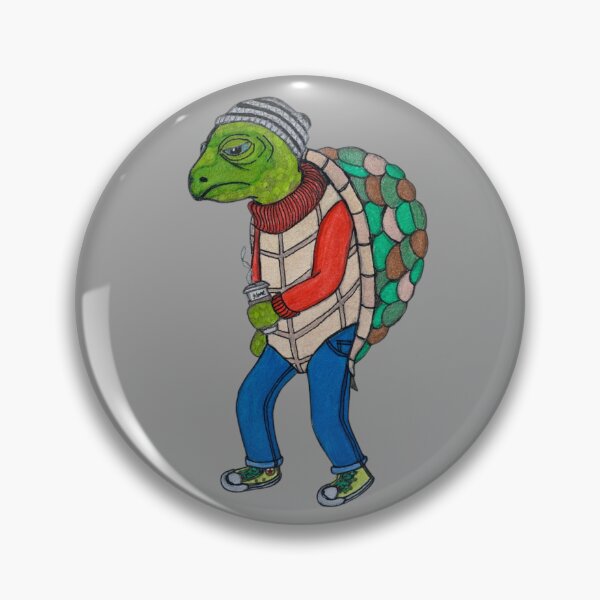 Item preview, Hipster Turtle designed and sold by LuvbuzzArt.