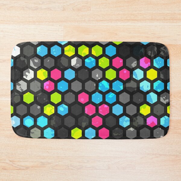 Item preview, Colorful Hexagons designed and sold by Vector Scout Lab.