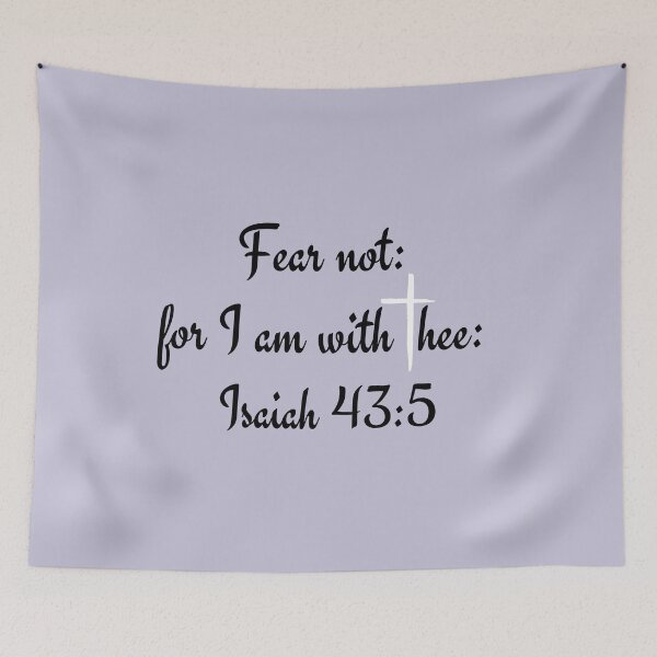 Item preview, Bible Verse Isaiah 43:5 designed and sold by Nancyanna.