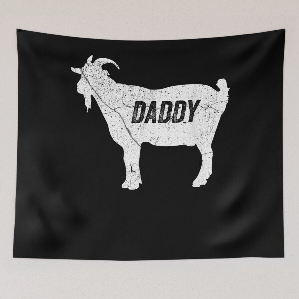 Item preview, Funny Vintage GOAT Dad Fathers Day Grandpa Daddy designed and sold by TaraxDoolittle.