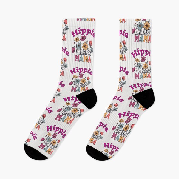 Item preview, Hippie Mama Cute Mothers's Day Gardening Lover designed and sold by SharpThreadZ.