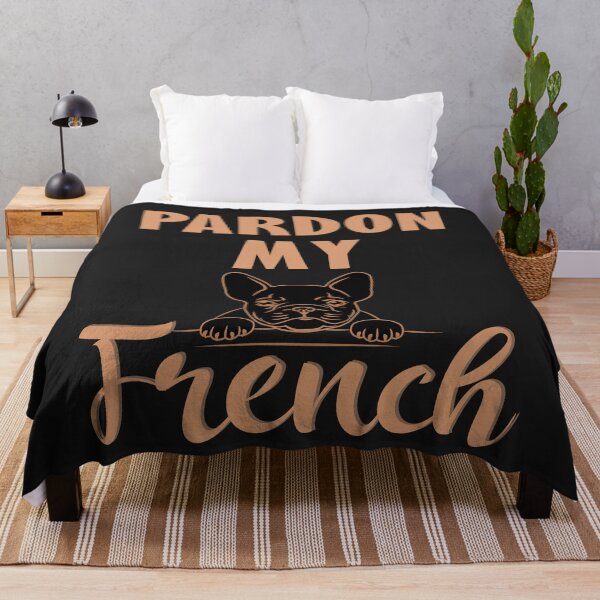 Item preview, Pardon My French - Cute French Bulldog designed and sold by TheInkElephant.