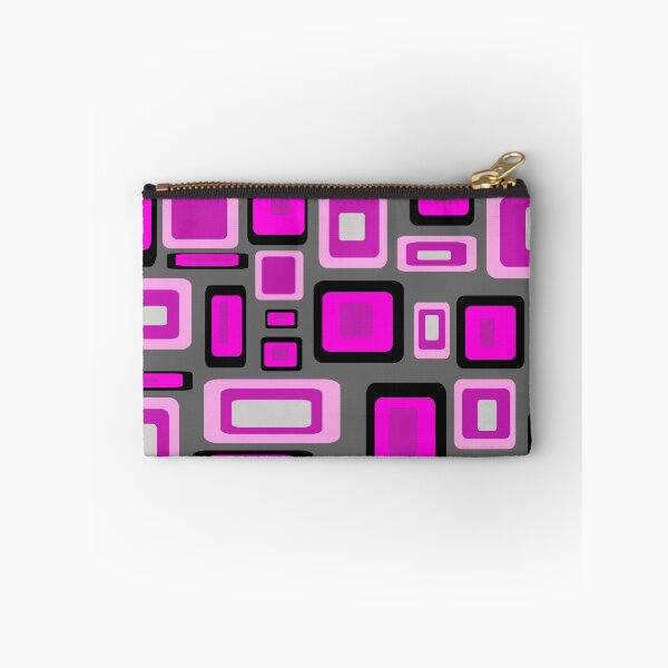 Item preview, pink black & grey cubes designed and sold by Maureen Zaharie.