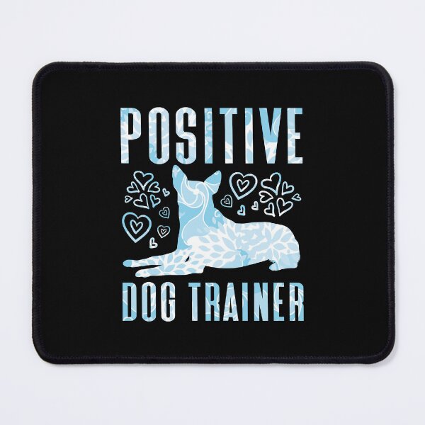 Item preview, Positive Dog Trainer | Blue Floral Hearts Dog Training Design designed and sold by arlutai.