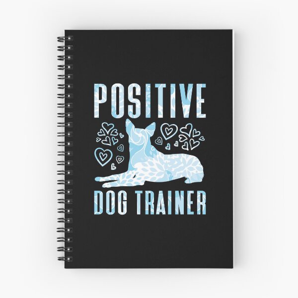 Item preview, Positive Dog Trainer | Blue Floral Hearts Dog Training Design designed and sold by arlutai.