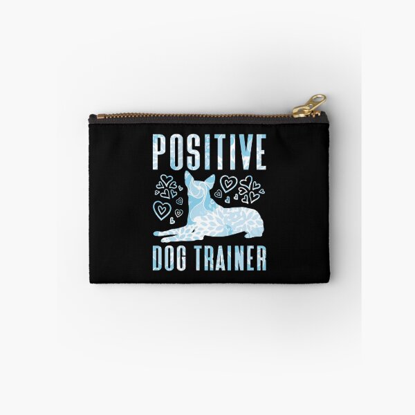 Item preview, Positive Dog Trainer | Blue Floral Hearts Dog Training Design designed and sold by arlutai.