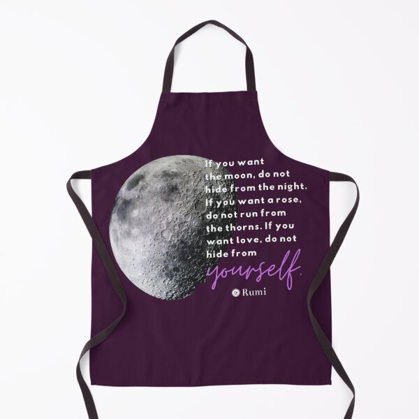 Item preview, Be True to Yourself Motivational Quote | Rumi Moon Quote | Do Not Hide from Yourself | Purple Version designed and sold by CtrlZDigitalD.