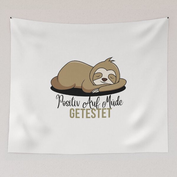 Item preview, Copy of Faultier Auf Positiv Müde Getestet designed and sold by TRD HH ★★★★★.