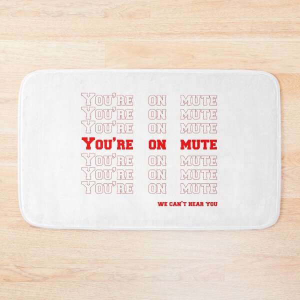 Item preview, You’re on mute we can’t hear you shirt designed and sold by Dzee-Art.
