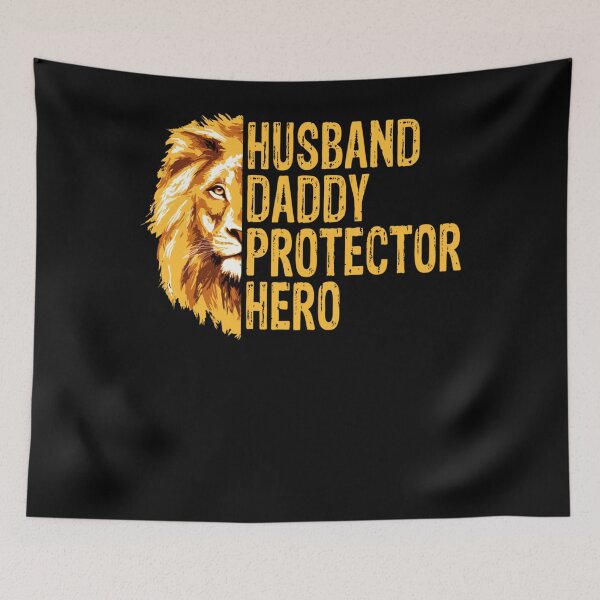 Item preview, Lion Dad Funny Husband Daddy Protector Hero Fathers Day designed and sold by TaraxDoolittle.