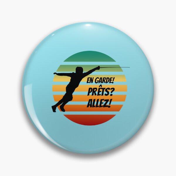Item preview, en garde fencing designed and sold by ThoughtScribble.