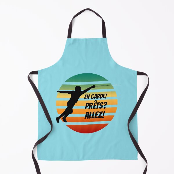 Item preview, en garde fencing designed and sold by ThoughtScribble.