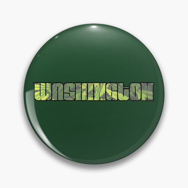 Item preview, Washington Weed Leaves - Marijuana/Pot/420/Cannabis for Stoners and Cali Smokers designed and sold by SteamParliament.