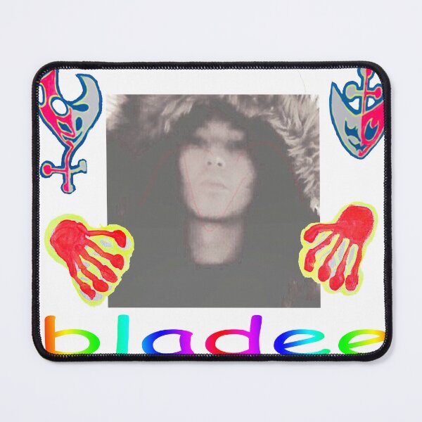 Item preview, bladee and his art comic sans tee designed and sold by theof1.