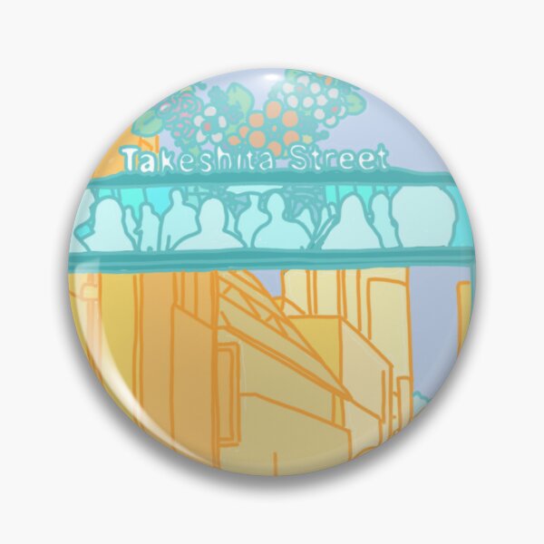 Item preview, Takeshita Street - Busy and Bright designed and sold by novaeco.