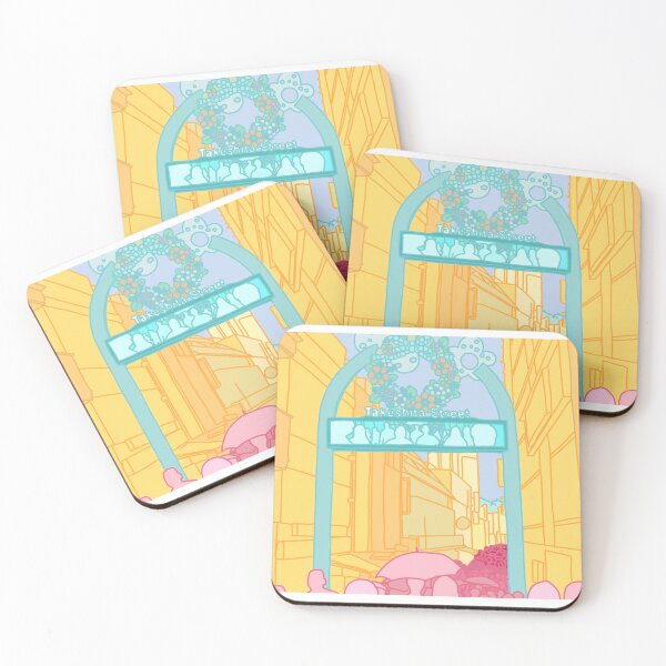 Item preview, Takeshita Street - Busy and Bright designed and sold by novaeco.