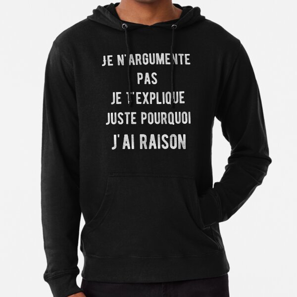 SWEAT SANS CAPUCHE HOMME J'PEUX PAS J'AI L.O.L JEUX VIDÉOS GEEK