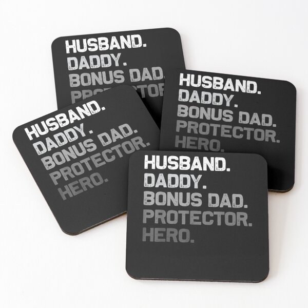 Item preview, Husband Daddy BONUS DAD Protector Hero Funny Father's Day designed and sold by TaraxDoolittle.