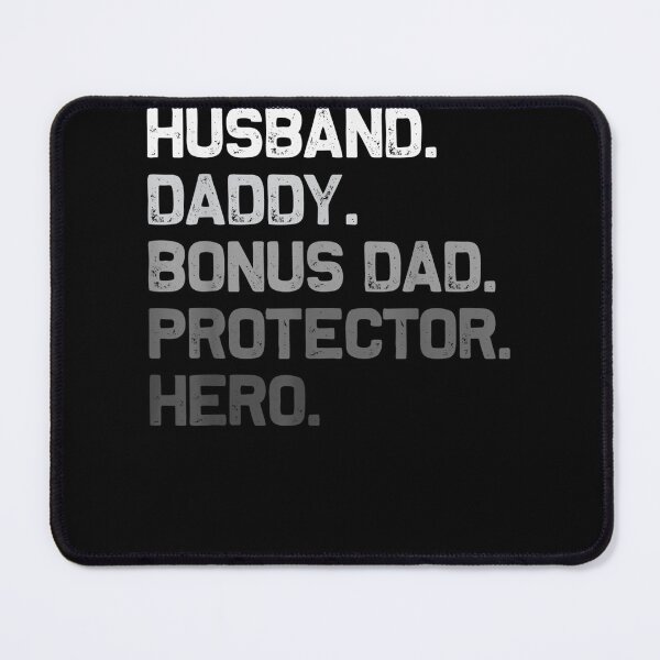 Item preview, Husband Daddy BONUS DAD Protector Hero Funny Father's Day designed and sold by TaraxDoolittle.