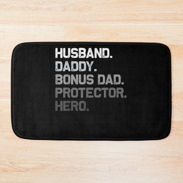 Item preview, Husband Daddy BONUS DAD Protector Hero Funny Father's Day designed and sold by TaraxDoolittle.