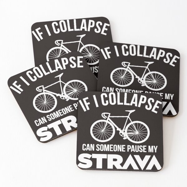 Item preview, If I Collapse Strava designed and sold by genevamag.