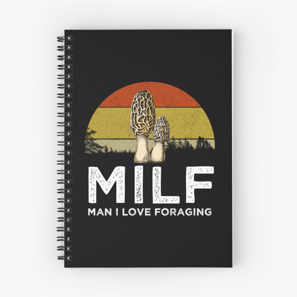 Aperçu de l'œuvre MILF - Homme que j'aime chercher de la nourriture créée et vendue par Cat Lady Designs.