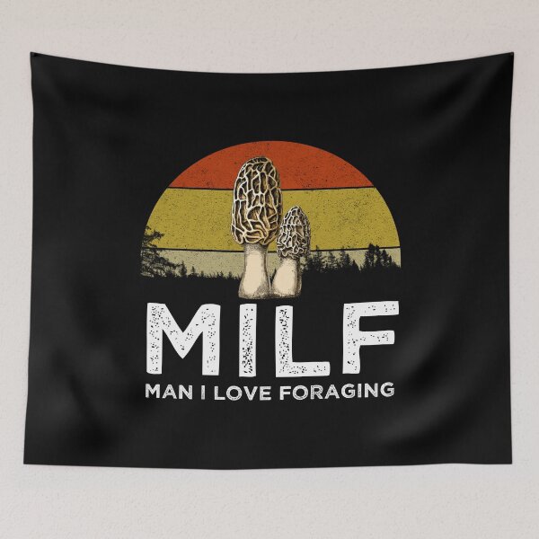 Item preview, MILF - Man I Love Foraging designed and sold by Cat Lady Designs.