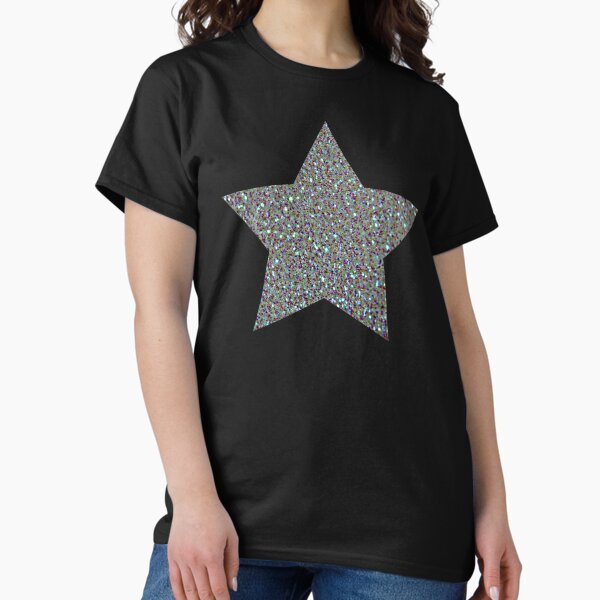 Item preview, Silver Glitter Macro Star designed and sold by Jane Halprin.