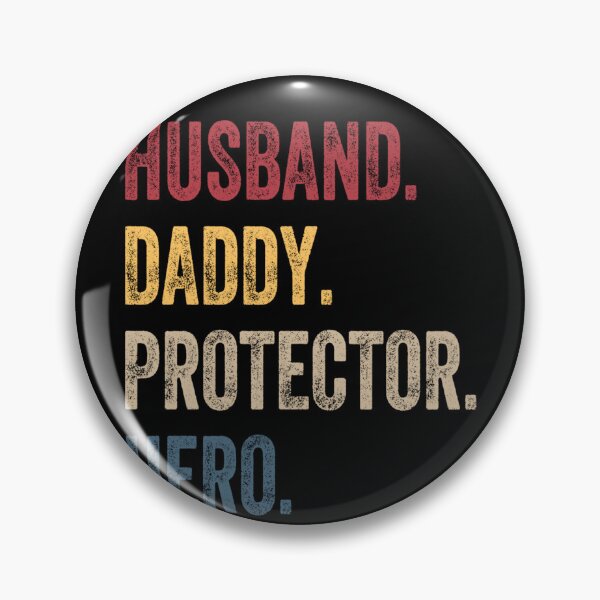 Item preview, Husband Daddy Protector Hero Fathers Day Funny Vintage designed and sold by alanxgoldberger.