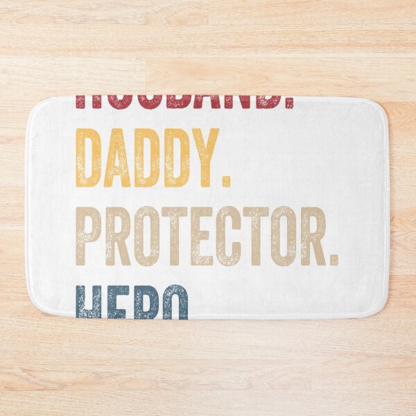 Item preview, Husband Daddy Protector Hero Fathers Day Funny Vintage designed and sold by alanxgoldberger.
