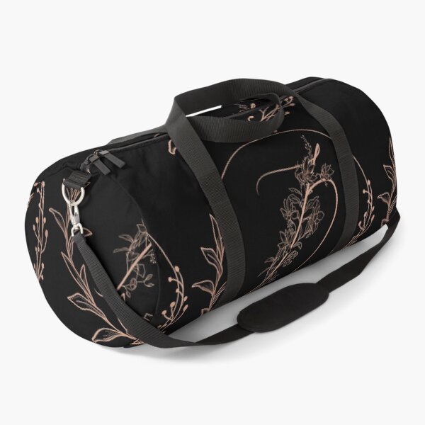Item preview, Rose Gold Floral Monogram N designed and sold by ModernStyleBoho.