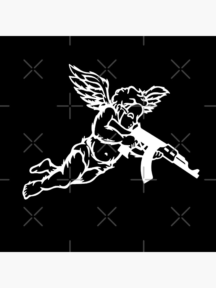 Cupid with an AK47 by Ink And Water Tattoo  Tattoogridnet