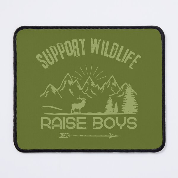 Item preview, Support Wildlife, Raise Boys designed and sold by Blended Designs ⭐⭐⭐⭐⭐.