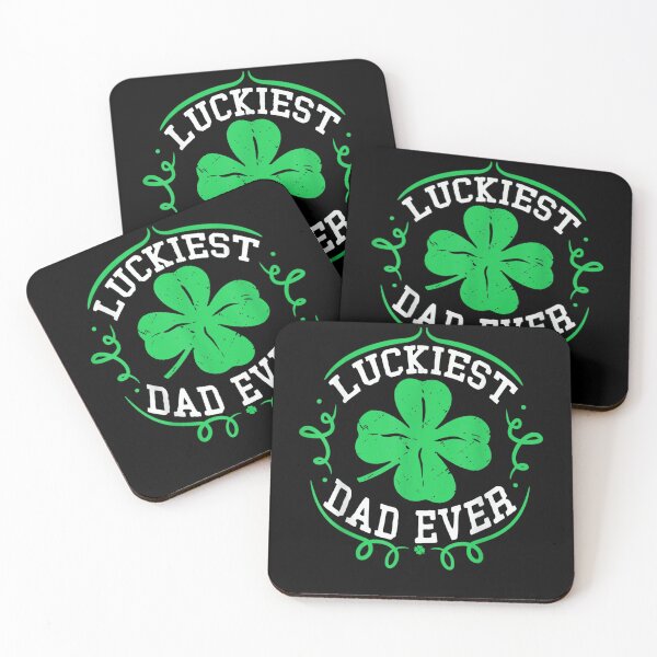Item preview, Luckiest Dad Ever Funny St Patricks Day Daddy designed and sold by alanxgoldberger.