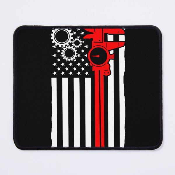 Artikelvorschau, Maschinist Flag Tools CNC-Maschinenbediener entworfen und verkauft von alanxgoldberger.