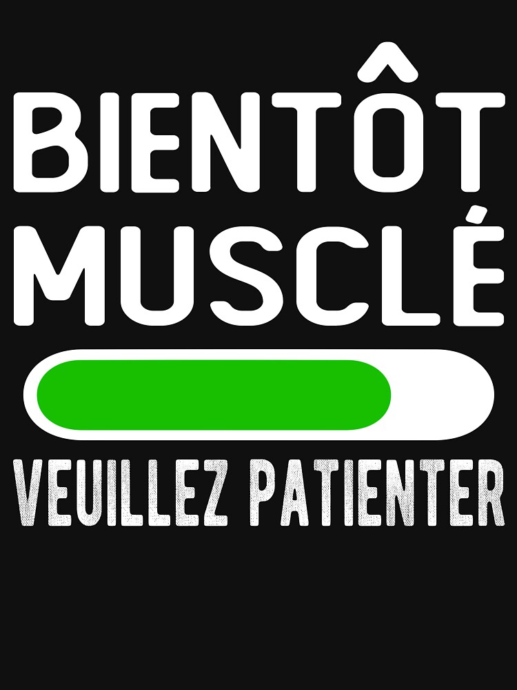 T-shirt homme Musculation Humour