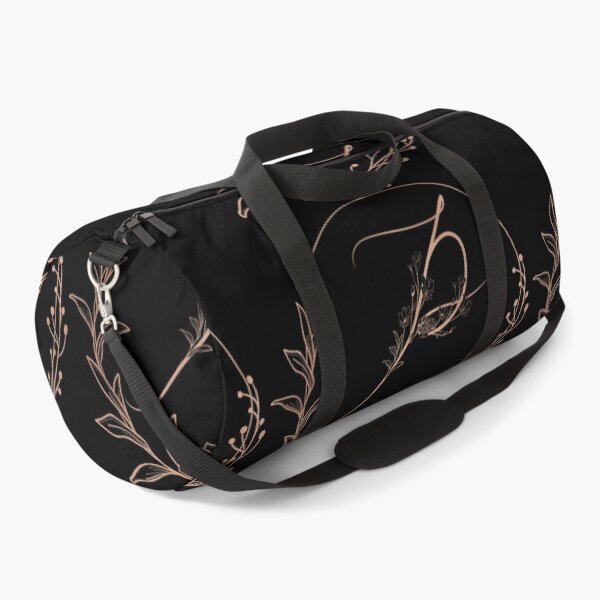 Item preview, Rose Gold Floral Monogram P designed and sold by ModernStyleBoho.