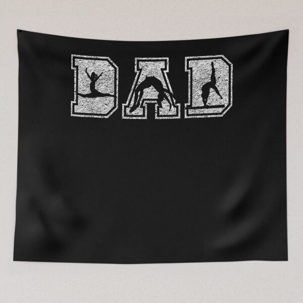 Item preview, Mens Gymnastics Dad Funny Fathers Day Distressed designed and sold by alanxgoldberger.