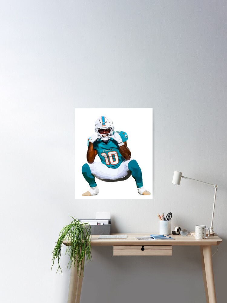 Tyreek Hill Miami Dolphins 2023 Poster Gifts For Dolphins Fans