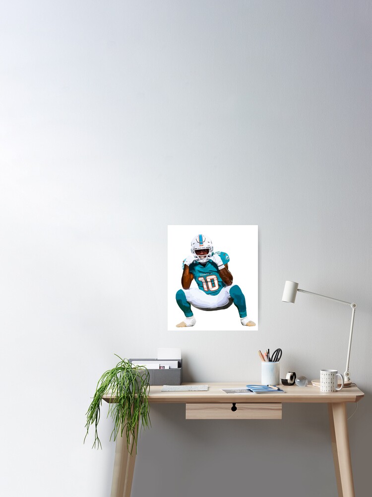 Tyreek Hill Dolphins Poster for Sale by Jake Greiner