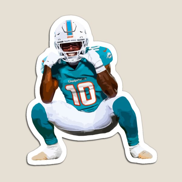 Miami Dolphins MAGNET - Die Cut Doghouse NFL Football Hill