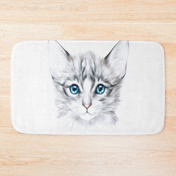 Item preview, The innocent cat with blue eyes designed and sold by MED-AFDS.