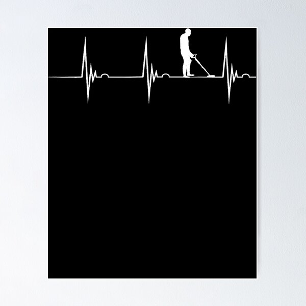Item preview, Metal Detecting Heartbeat Detector EKG Pulseline Detectorist designed and sold by alanxgoldberger.