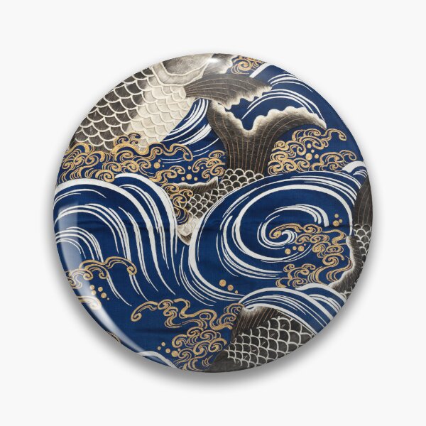 Item preview, Carp in Waves designed and sold by vanyadesign.