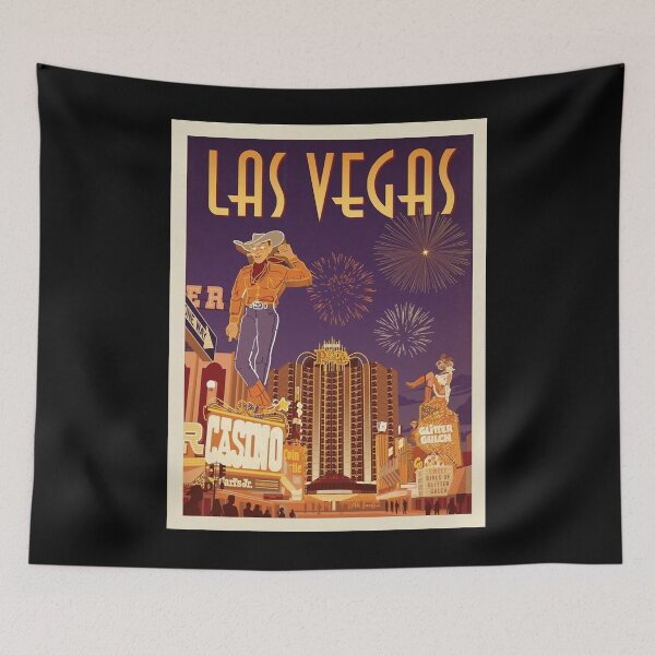Item preview, Vintage Style Arts Las Vegas Want More Out Of Your Life designed and sold by WileyCainFanArt.