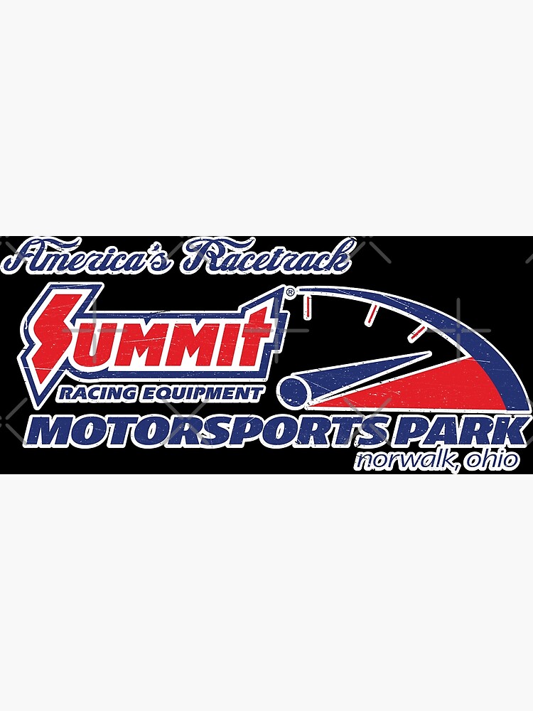 "Summit Motorsports Park" Poster for Sale by bongshanks Redbubble