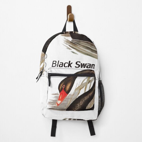 Item preview, Black Swan Water Bird Stamp designed and sold by GnuArt.
